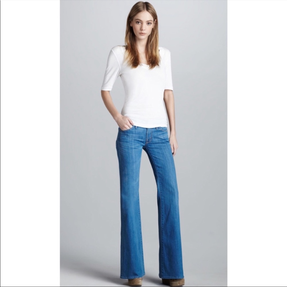 MOTHER the Wilder of water & Dragons flare jeans